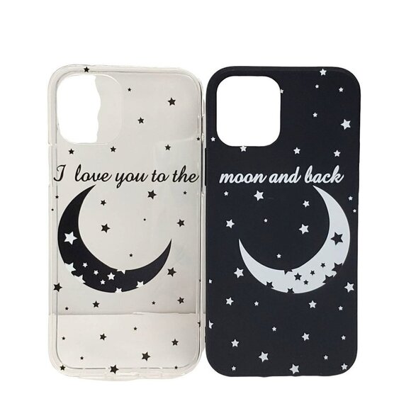 I Love You to the Moon and Back iphone 12 / 12 Pro Phone Case - Picture 1 of 1